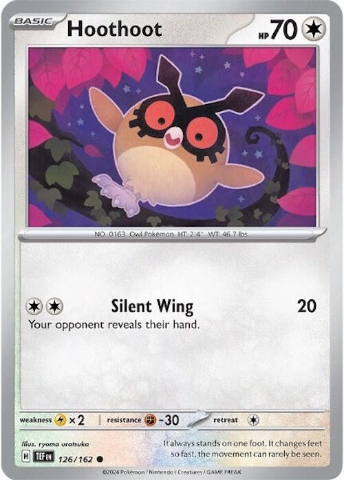 Hoothoot 126/162 (SV05: Temporal Forces) 