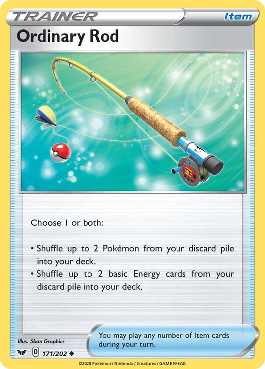 Ordinary Rod 171/202 (SWSH01: Sword & Shield Base Set) 
