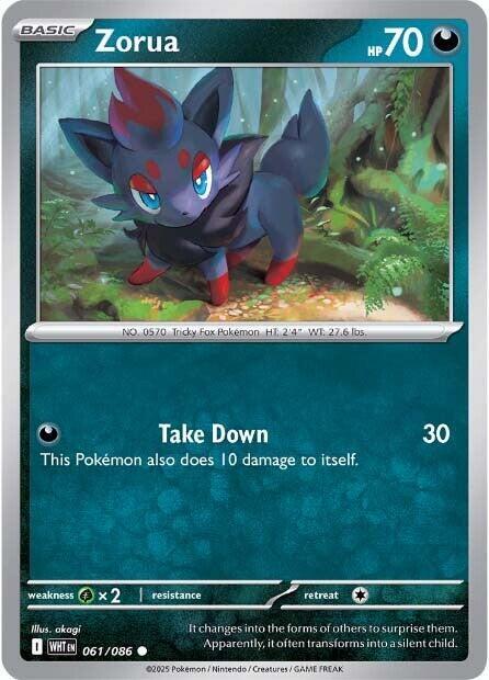 Zorua 061/086 (SV: White Flare) 