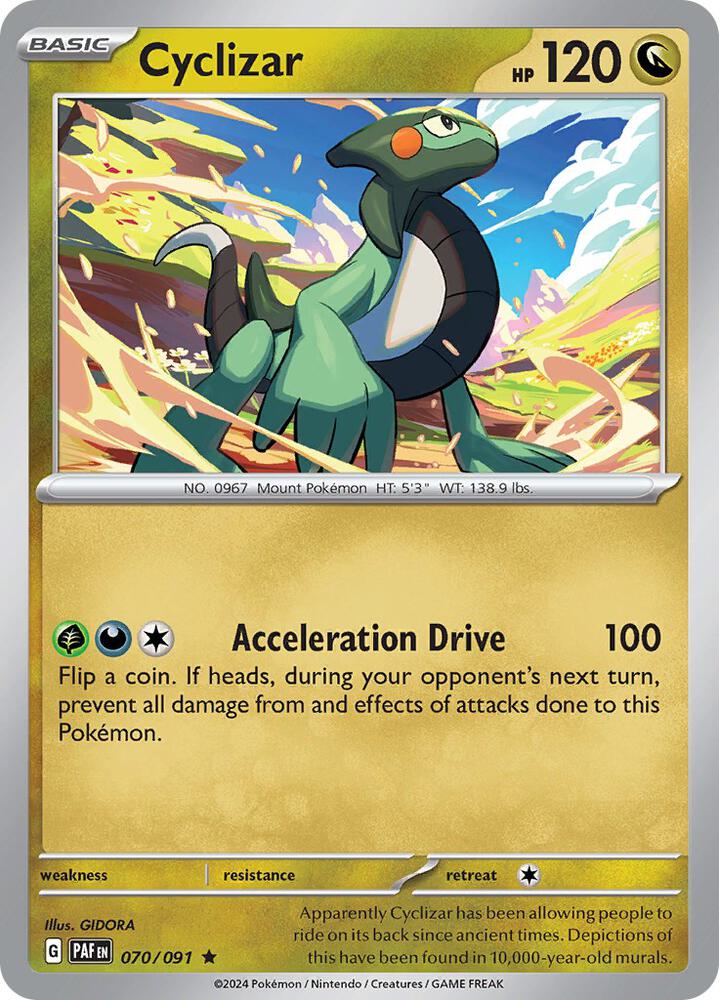 Cyclizar 070/091 (SV: Paldean Fates)  - Holofoil