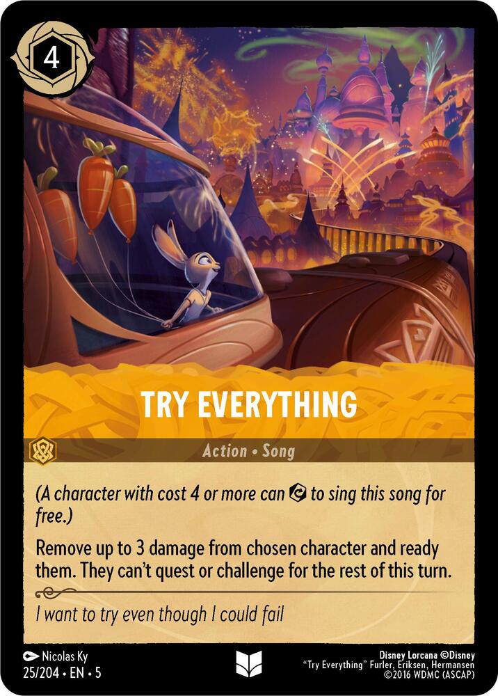 Try Everything 25/204 (Shimmering Skies) 