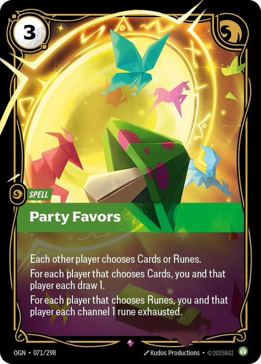 Party Favors 71/298 (Origins)  - Foil