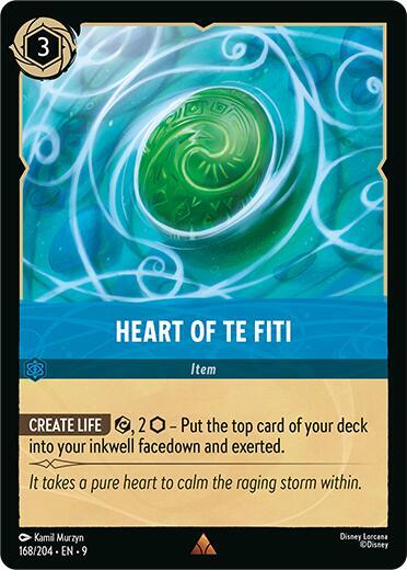 Heart of Te Fiti 168/204 (Fabled) 