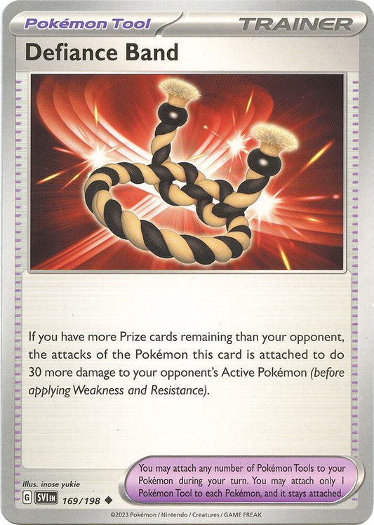 Defiance Band 169/198 (SV01: Scarlet & Violet Base Set) 