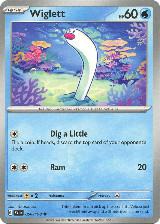 Wiglett 056/198 (SV01: Scarlet & Violet Base Set) 