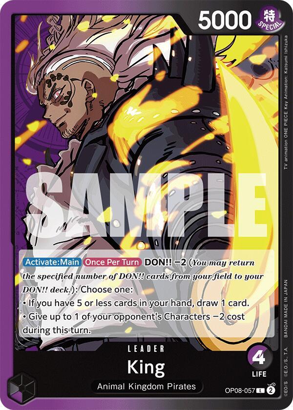 King OP08-057 (Two Legends) 