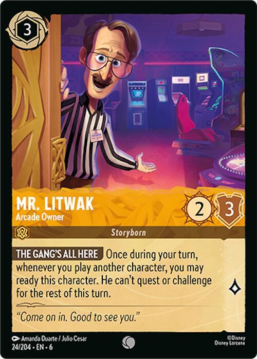 Mr Litwak Arcade Owner 24/204 (Azurite Sea) 