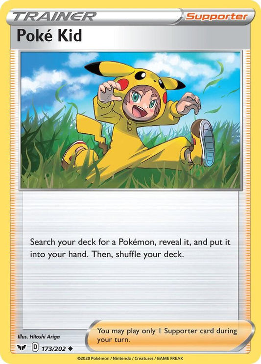 Poke Kid 173/202 (SWSH01: Sword & Shield Base Set) 