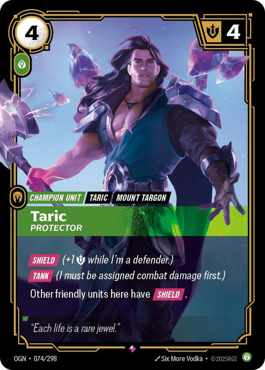 Taric - Protector 74/298 (Origins)  - Foil