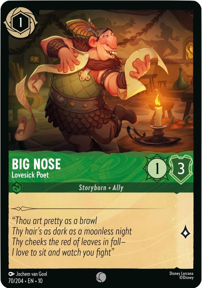 Big Nose Lovesick Poet 70/204 (Whispers in the Well) 