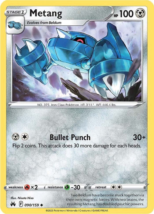 Metang 090/159 (Crown Zenith) 