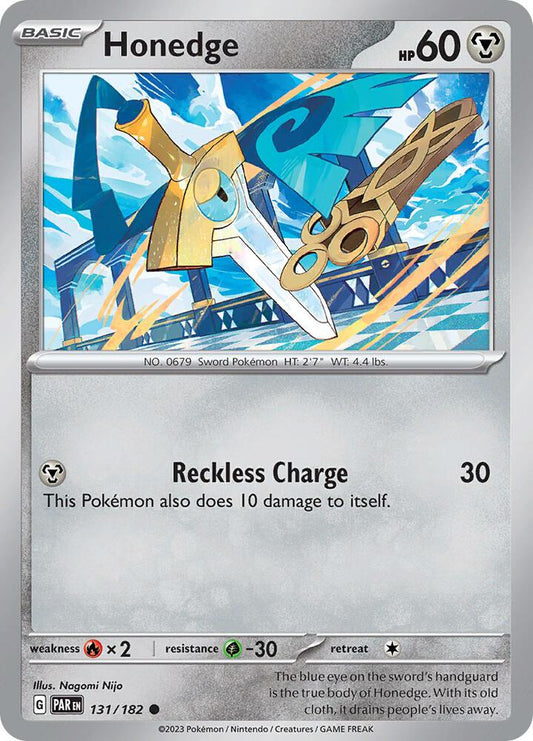 Honedge 131/182 (SV04: Paradox Rift) 