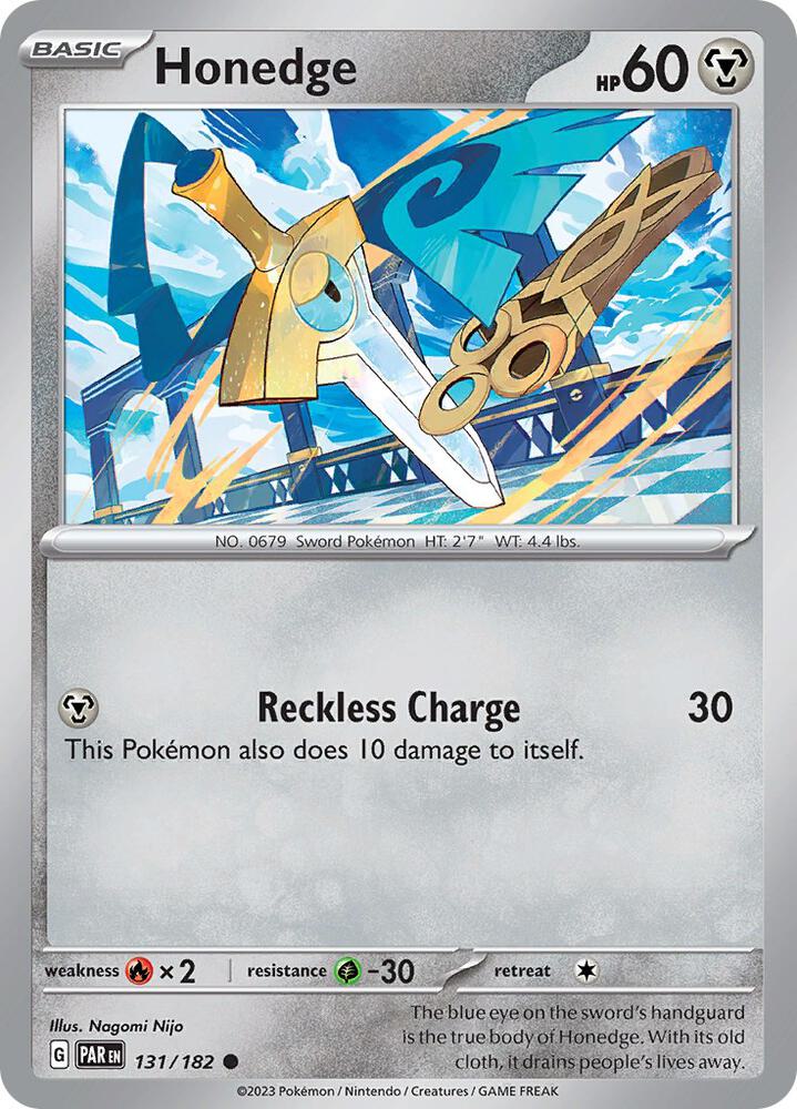 Honedge 131/182 (SV04: Paradox Rift) 