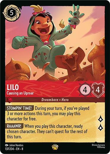 Lilo Causing an Uproar 137/204 (Reign of Jafar) 