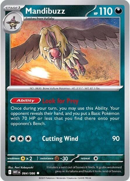 Mandibuzz 064/086 (SV: White Flare) 