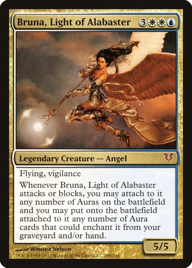 Bruna, Light of Alabaster 208/244 (Avacyn Restored) 