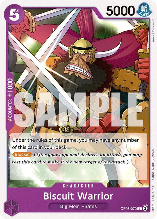 Biscuit Warrior OP08-072 (Two Legends) 