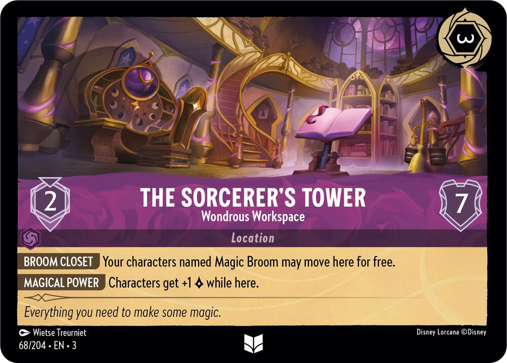 The Sorcerers Tower Wondrous Workspace 68/204 (Into the Inklands) 
