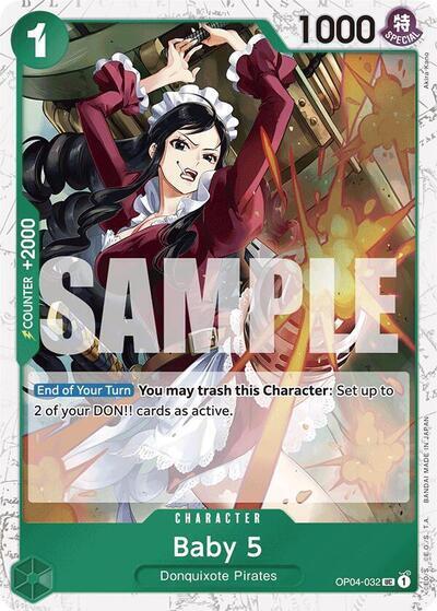 Baby 5 OP04 032 Jolly Roger Foil OP04-032 (Premium Booster -The Best-)  - Foil