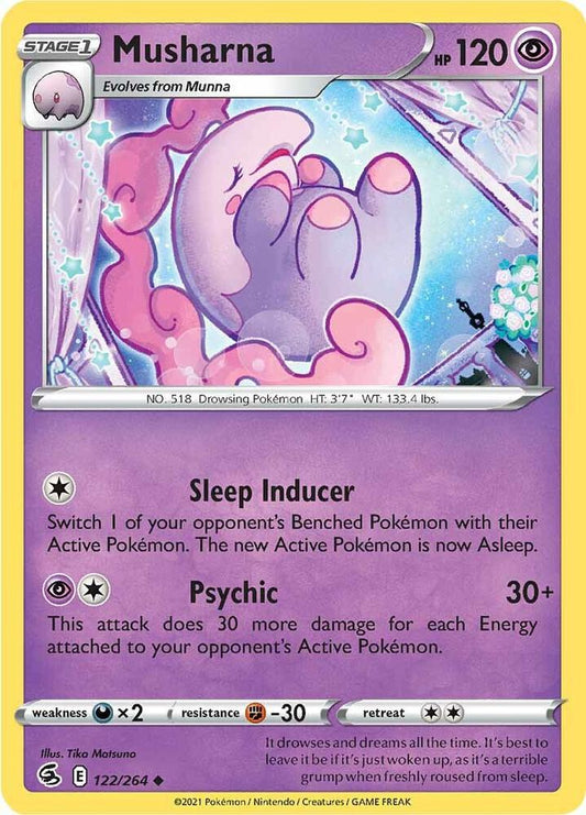 Musharna 122/264 (SWSH08: Fusion Strike) 