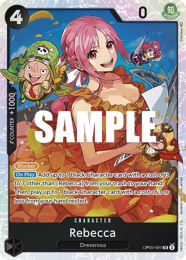Rebecca OP05-091 (Awakening of the New Era)  - Foil