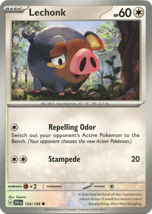 Lechonk 154/198 (SV01: Scarlet & Violet Base Set) 