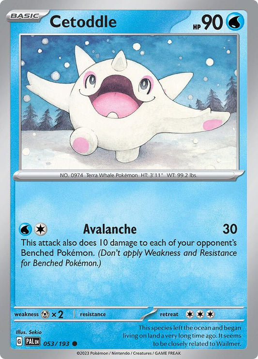 Cetoddle 053/193 (SV02: Paldea Evolved) 