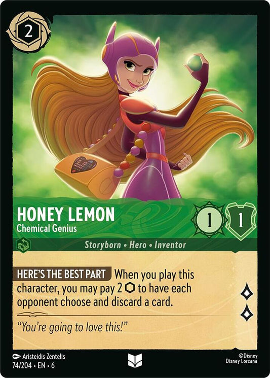 Honey Lemon, Chemical Genius 74/204 (Azurite Sea) 