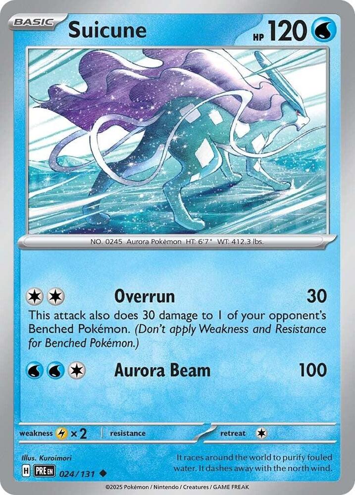 Suicune 024/131 (SV: Prismatic Evolutions) 