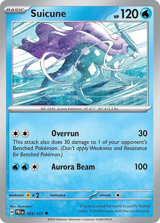 Suicune 024/131 (SV: Prismatic Evolutions) 