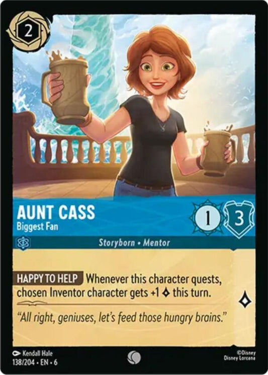 Aunt Cass, Biggest Fan 138/204 (Azurite Sea) 