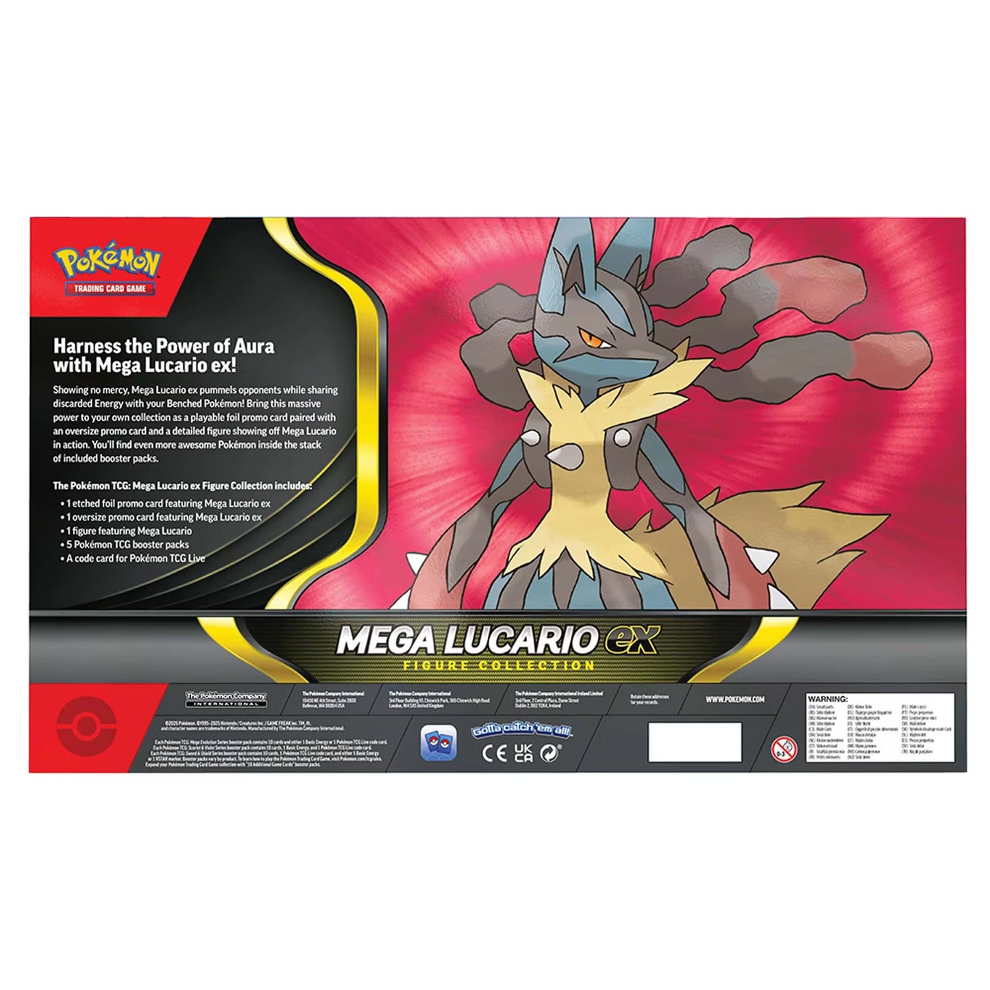 Pokemon Mega Lucario ex Figure Collection