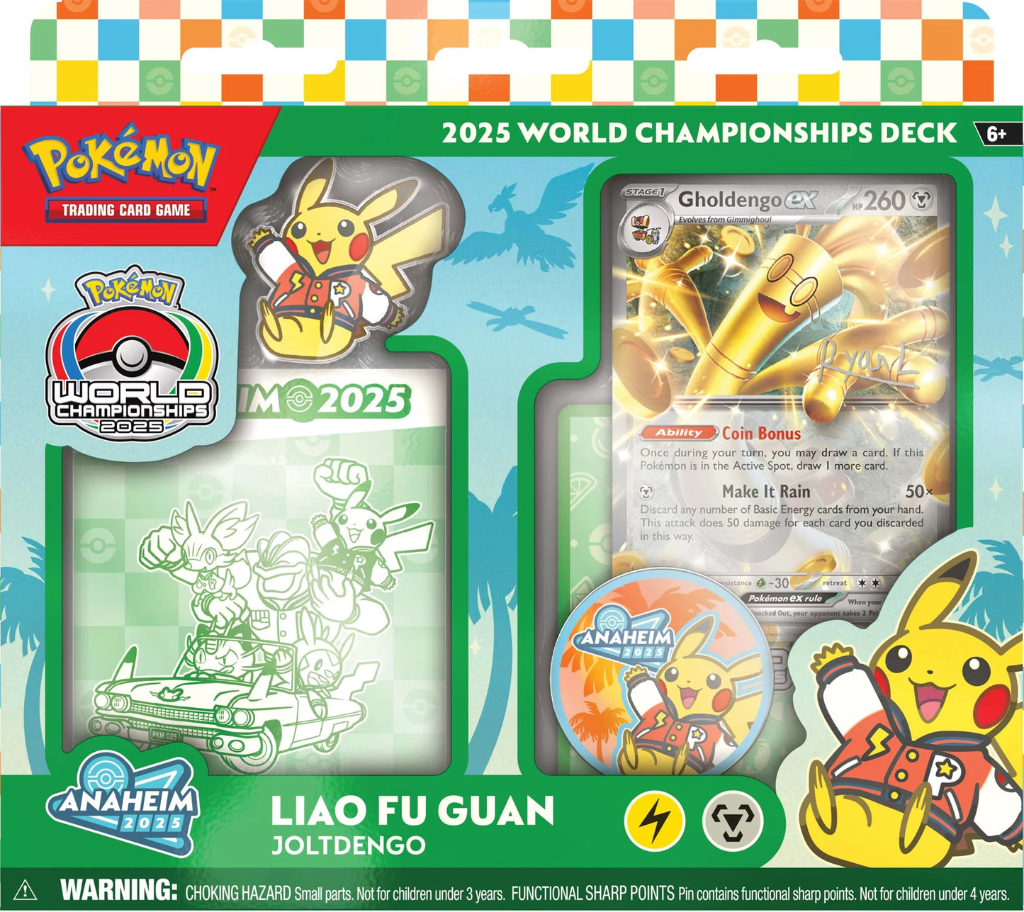 Pokemon TCG: 2025 World Championships Deck - Liao Fu Guan