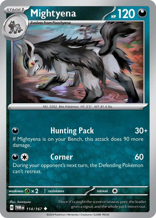 Mightyena 114/167 (SV06: Twilight Masquerade) 