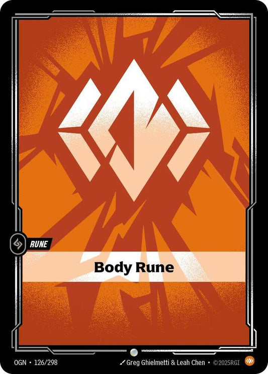 Body Rune 126/298 (Origins) 