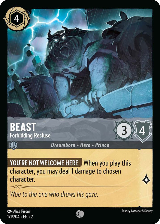 Beast Forbidding Recluse 171/204 (Rise of the Floodborn) 