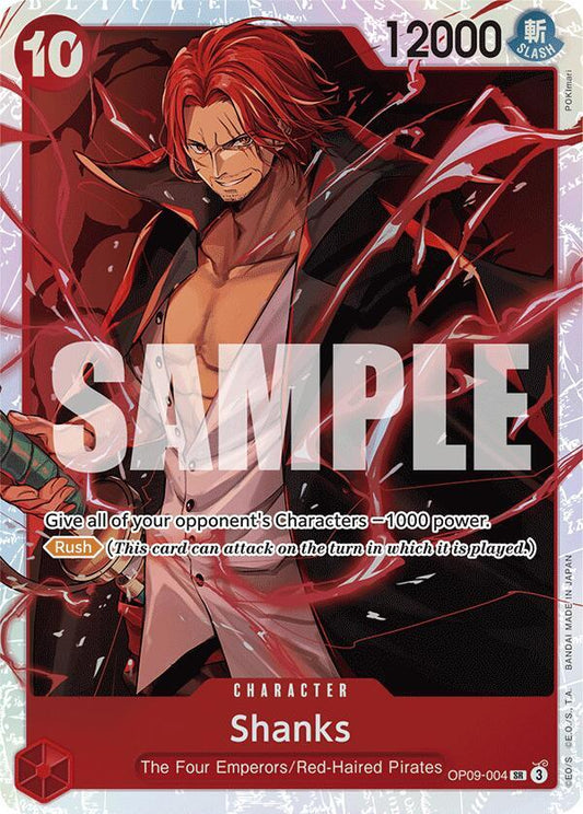 Shanks OP09-004 (Emperors in the New World)  - Foil