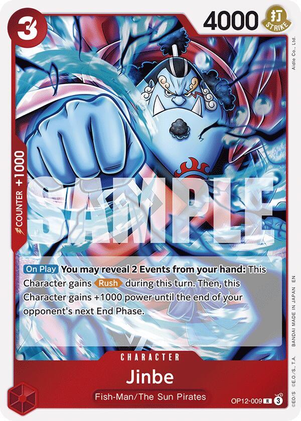 Jinbe OP12-009 (Legacy of the Master)  - Foil
