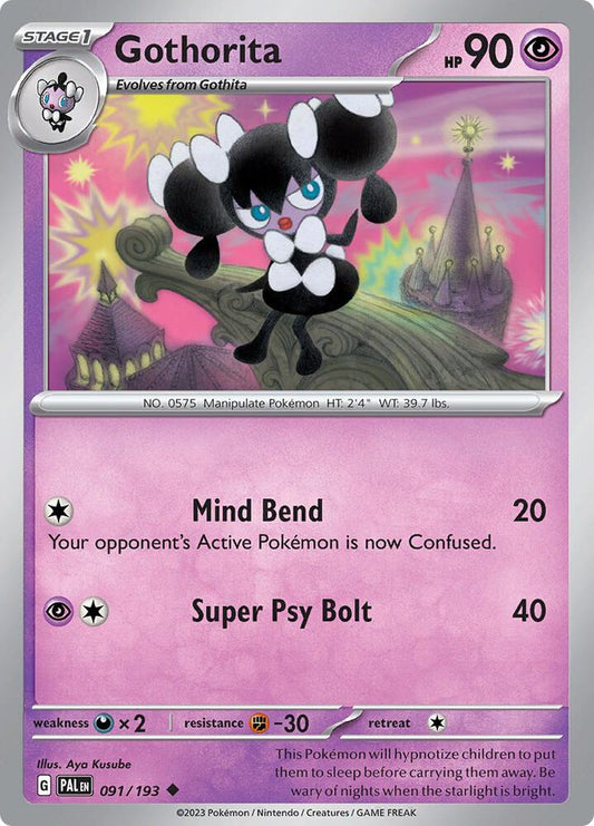 Gothorita 091/193 (SV02: Paldea Evolved) 
