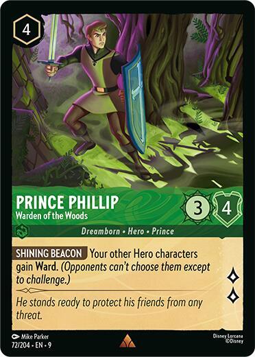 Prince Phillip Warden of the Woods 72/204 (Fabled) 