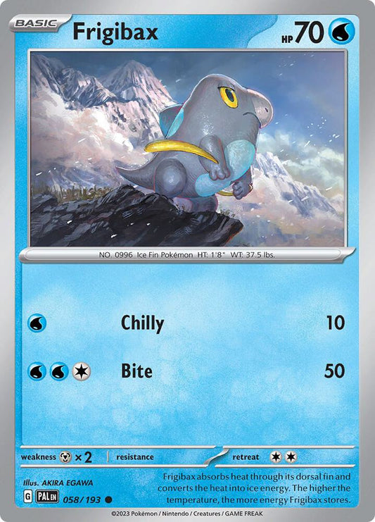 Frigibax 058/193 (SV02: Paldea Evolved) 