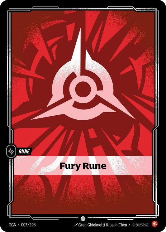 Fury Rune 7/298 (Origins) 