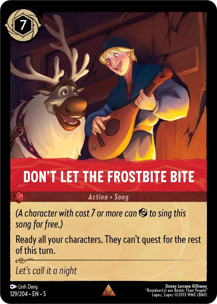 Dont Let the Frostbite Bite 129/204 (Shimmering Skies) 