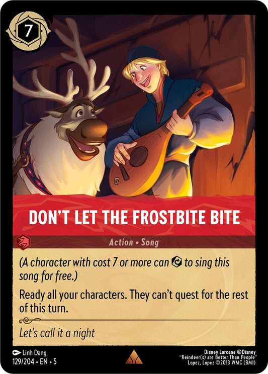 Dont Let the Frostbite Bite 129/204 (Shimmering Skies) 