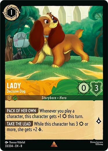 Lady, Decisive Dog 33/204 (Reign of Jafar) 