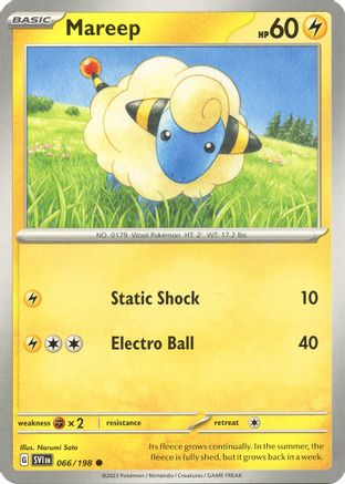Mareep 066/198  SV01 Scarlet & Violet Base Set - Common
