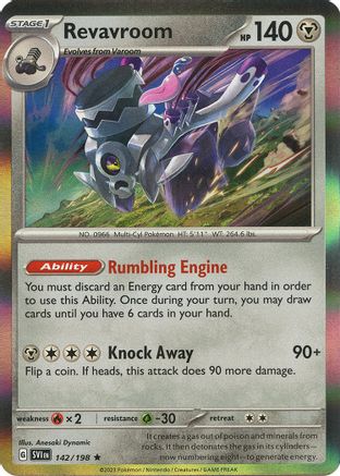 Revavroom 142/198  - Holofoil SV01 Scarlet & Violet Base Set - Rare