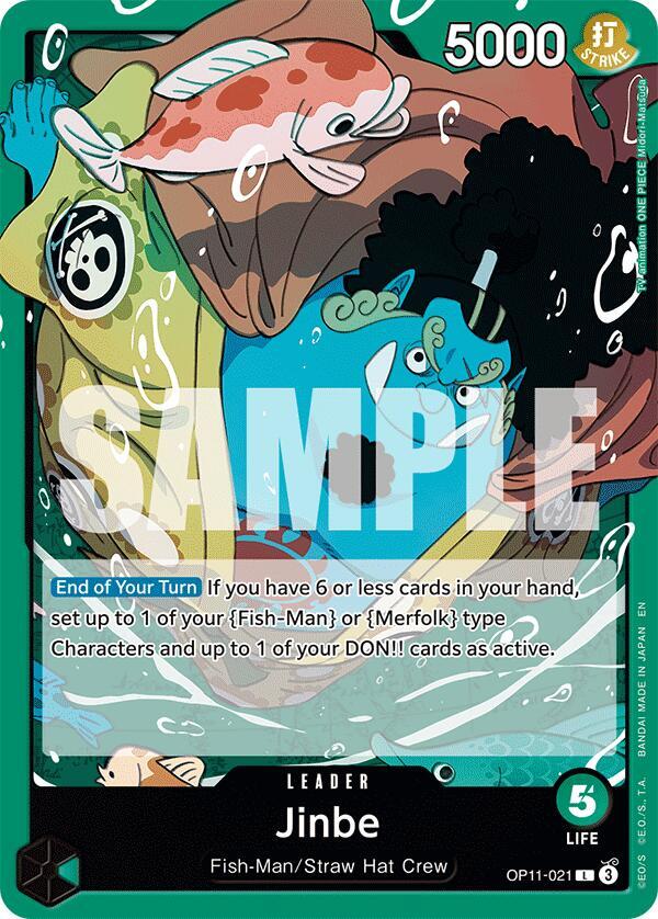Jinbe OP11-021 (A Fist of Divine Speed) 