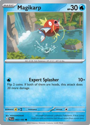 Magikarp 042/193  - Reverse Holofoil SV02 Paldea Evolved - Common