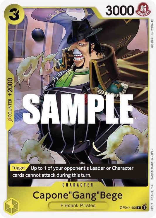 CaponeGangBege OP04-100 (Kingdoms of Intrigue)  - Foil